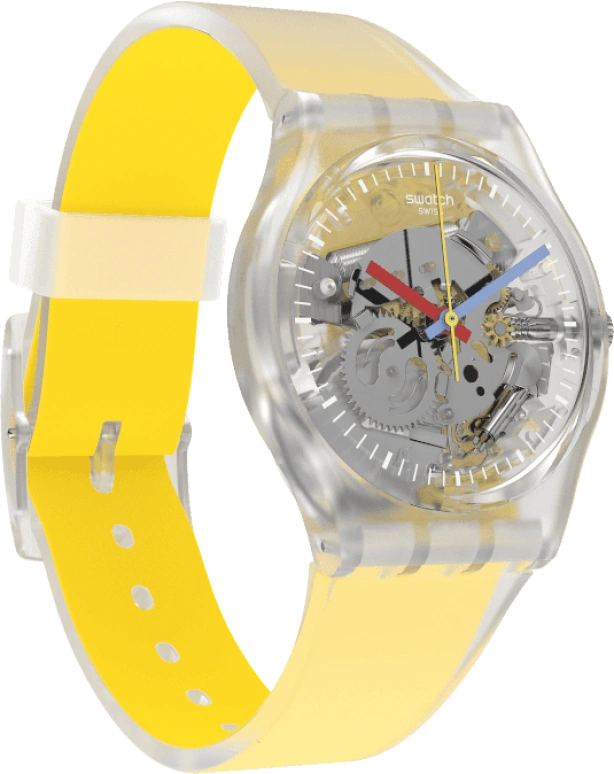 Swatch,CLEAR 34mm,34mm,Open,GE291