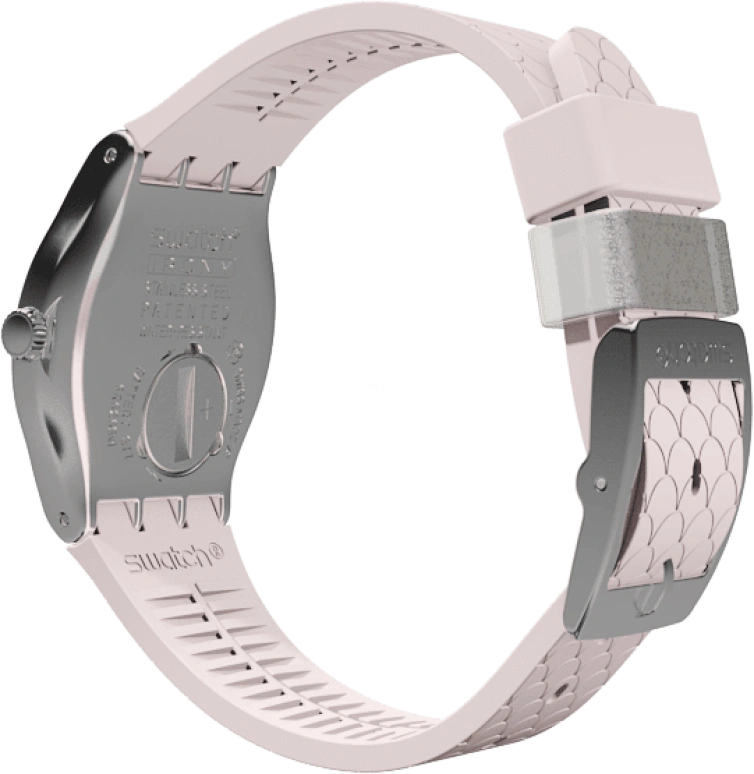 Swatch,WOMEN'S 33mm,33mm,Stainless Steel,Pink Red,Red,Quartz,Sapphire,Round,YLZ101