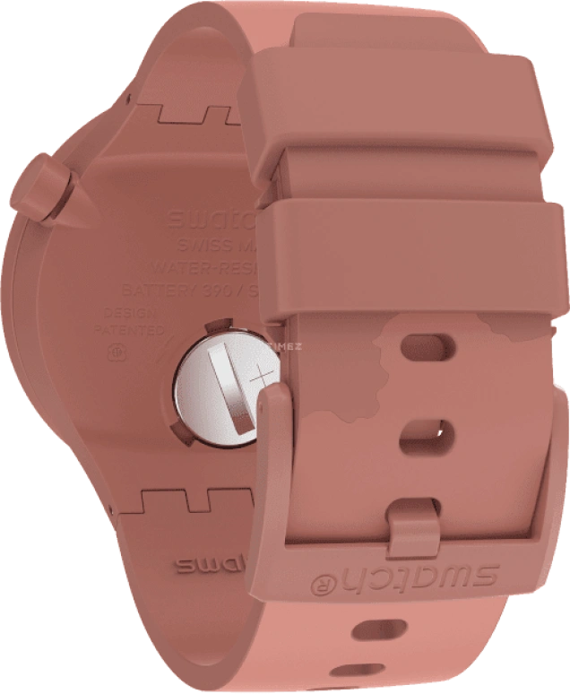 Swatch,THE BOLD 47mm,47mm,Bioceramic,Ceramic,Red,Sapphire,Crystal Glass,SB03R100