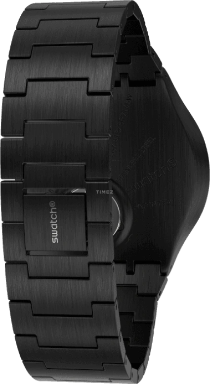 Swatch,SKIN ,Stainless Steel,Black,SS07B100G