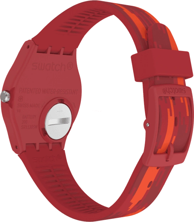Swatch,Originals 34mm,34mm,Plastic,White,Closed,GR711