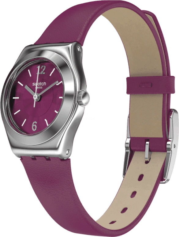 Swatch,IRONY 25mm,25mm,Red,Sapphire,Crystal Glass,YSS330