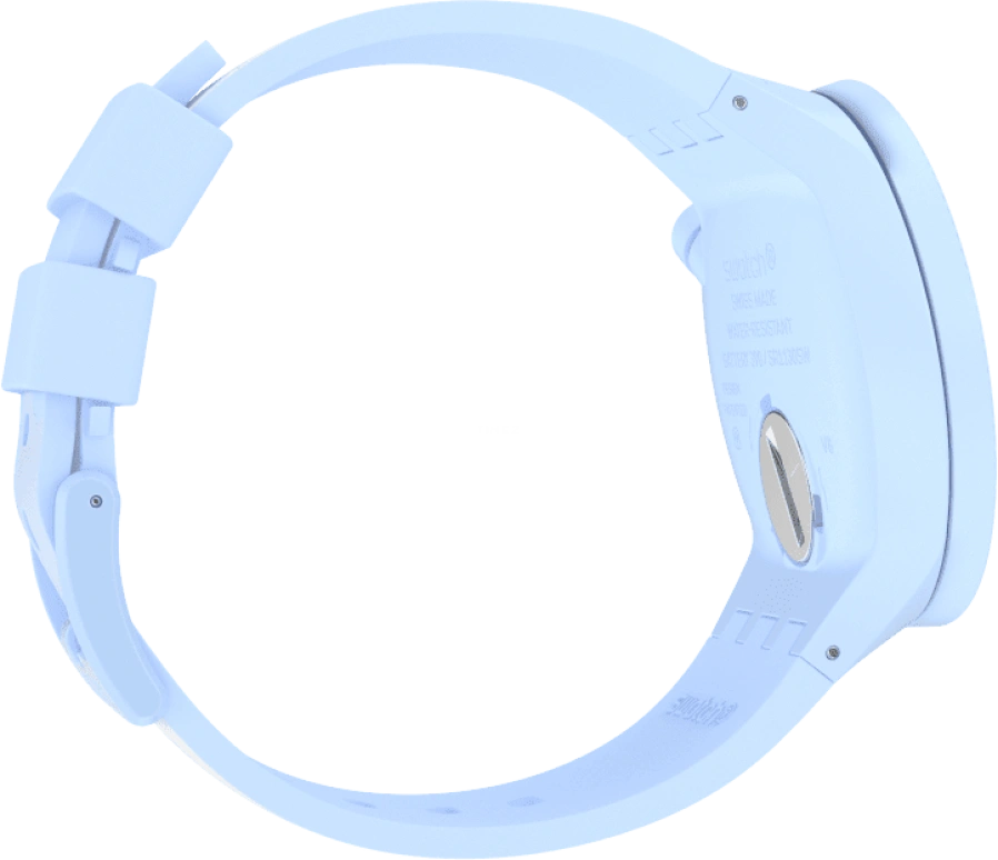 Swatch,THE BOLD 47mm,47mm,Bioceramic,Ceramic,Blue,Sapphire,Crystal Glass,SB03N102