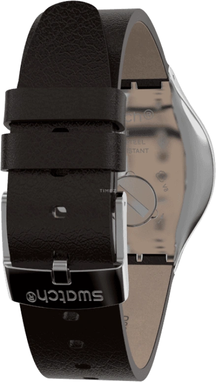 Swatch,IRONY 42.70mm,42.70mm,Stainless Steel,Silver White,YWS101