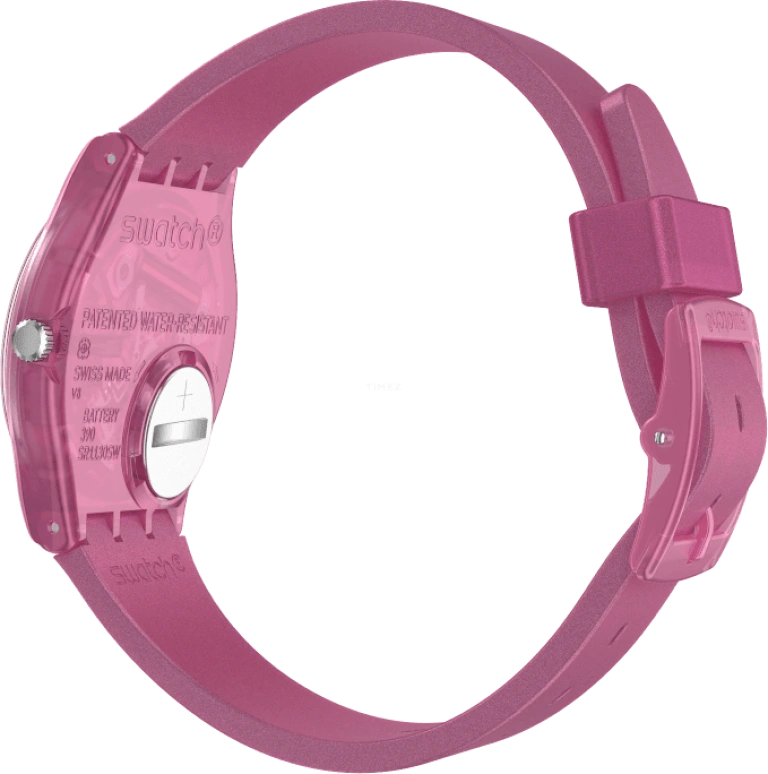 Swatch,Originals 34mm,34mm,Pink,Open,GP170
