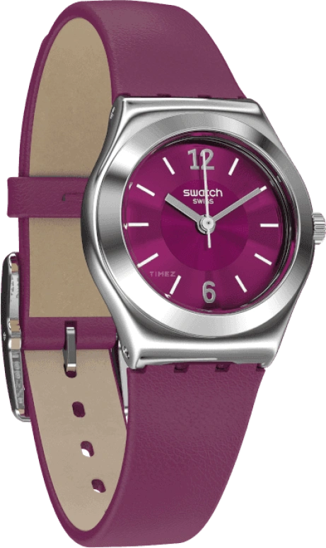 Swatch,IRONY 25mm,25mm,Red,Sapphire,Crystal Glass,YSS330