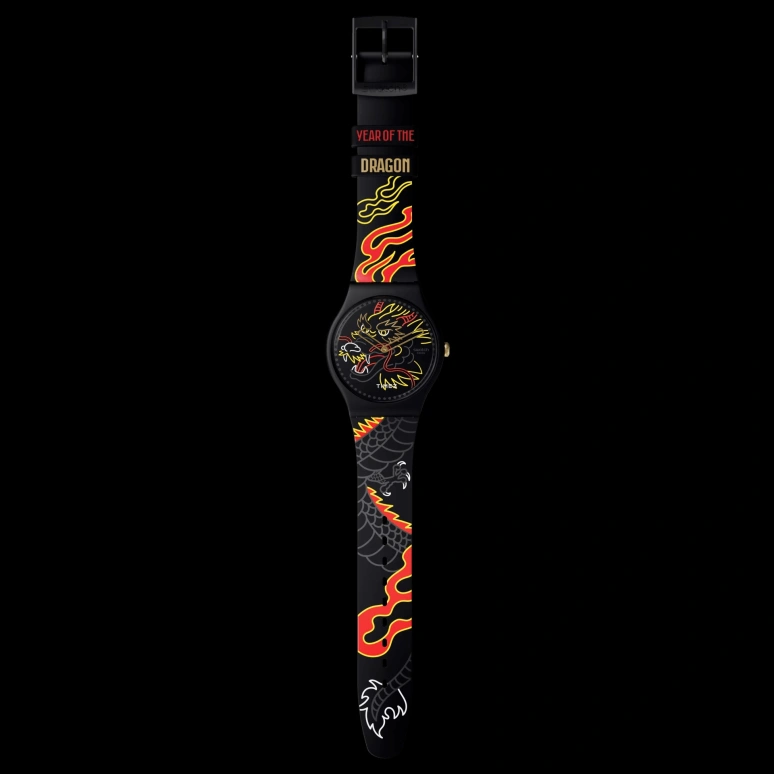 Swatch,Other 41mm,41mm,Bio-sourced,Black,Quartz,Round,SO29Z137,SO29Z137-5300