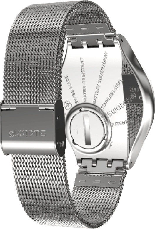 Swatch,SKIN 38mm,38mm,Sapphire,Crystal Glass,SYXS133M