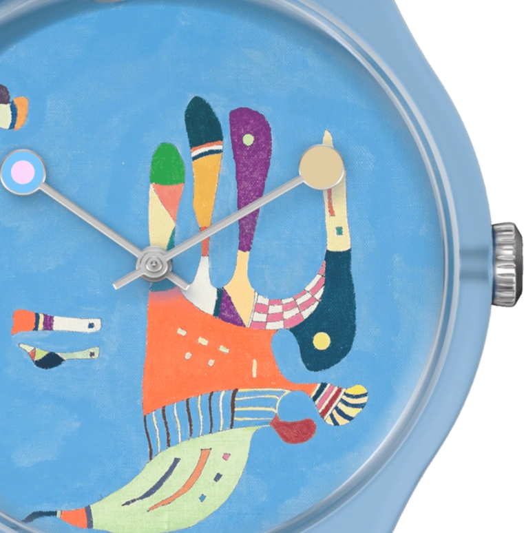 Swatch,Originals 41mm,41mm,Plastic,Blue,Quartz,Sapphire,Crystal Glass,Round,SUOZ342
