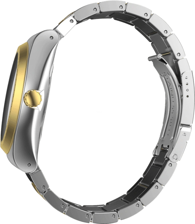Swatch,IRONY 42mm,42mm,Gold,Open,YIS429G