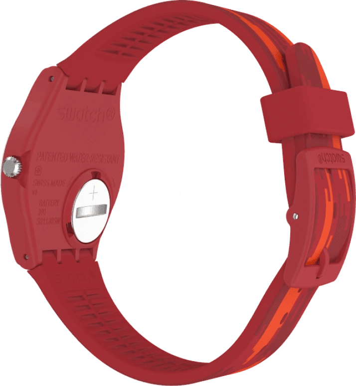Swatch,Originals 34mm,34mm,Plastic,White,Closed,GR711