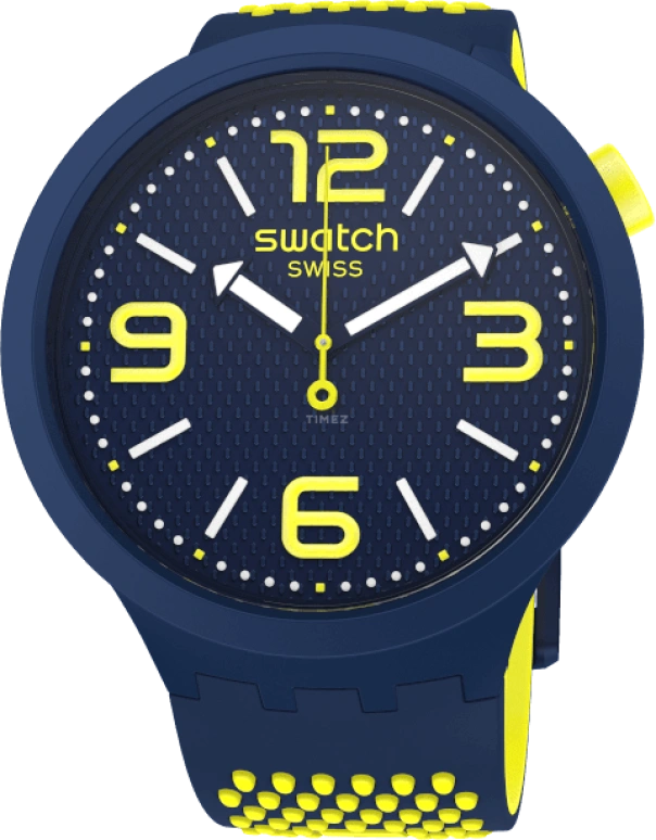 Swatch,THE BOLD 47mm,47mm,Plastic,Black,SO27N102