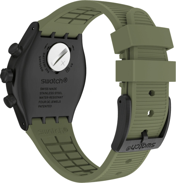 Swatch,IRONY 43x49mm,43x49mm,Green,YVB411
