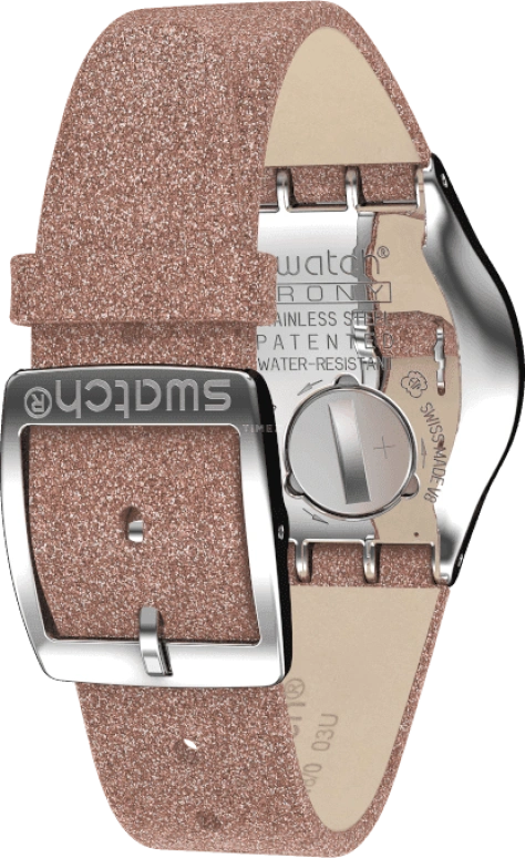 Swatch,IRONY 33x38mm,33x38mm,Coffee,Brown,YLS220