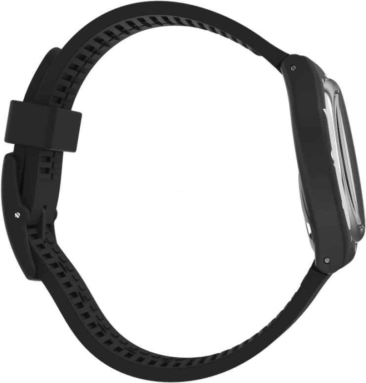 Swatch,Originals 39.20mm,39.20mm,Plastic,Black,Sapphire,Crystal Glass,Closed,GB757
