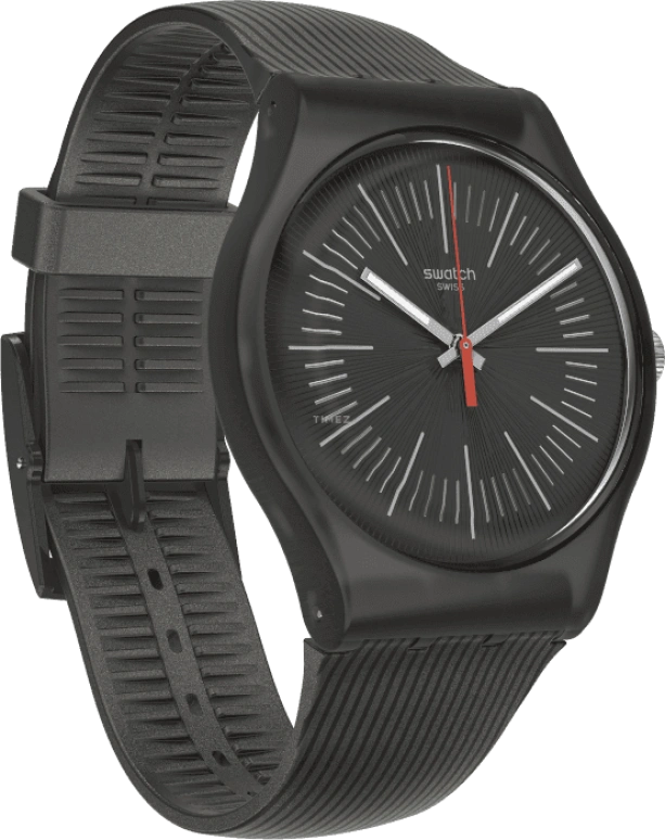 Swatch,Originals 41x47.40mm,41x47.40mm,Plastic,Black,SUOB178