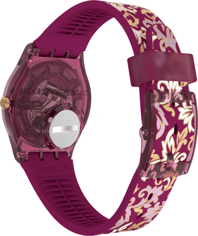 Swatch,Special Edition 34mm,34mm,Purple Red,Red,GR179
