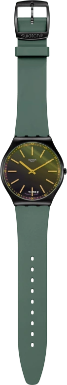 Swatch,Swatch Essentials 42mm,42mm,Stainless Steel,Black,Quartz,Sapphire,Crystal Glass,Round,SS07B112