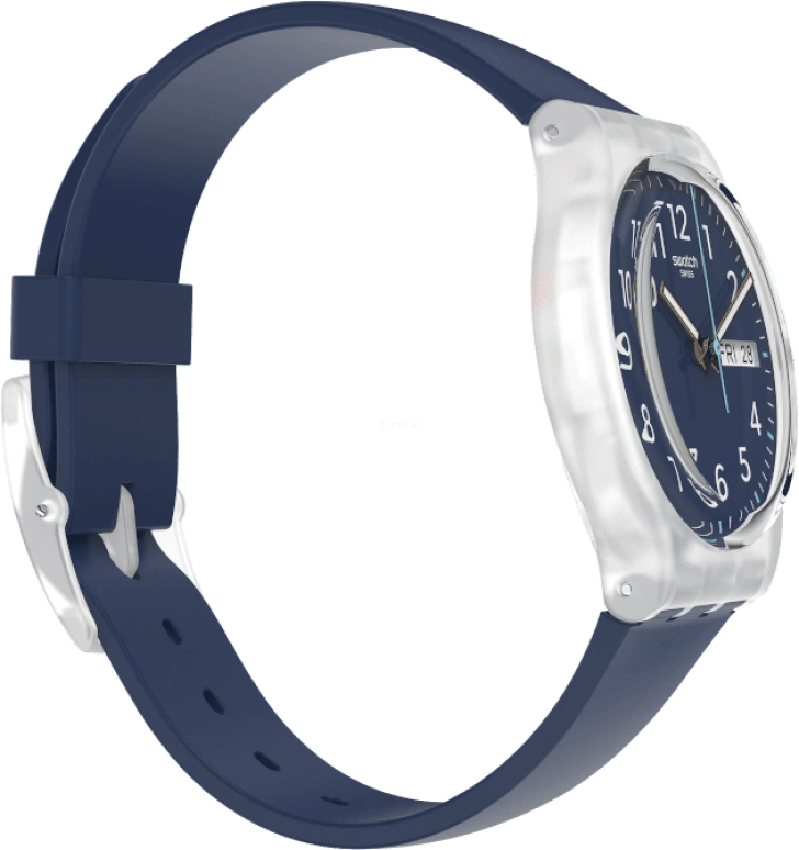 Swatch,Originals 34mm,34mm,Blue,Open,GE725