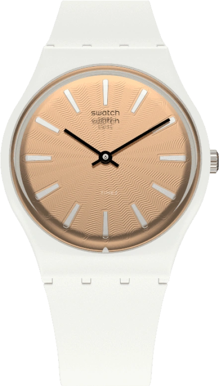 Swatch,Originals 34mm,34mm,Plastic,Gold,GW209