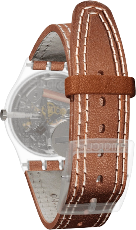 Swatch,Originals 34mm,34mm,Plastic,Blue,GE709