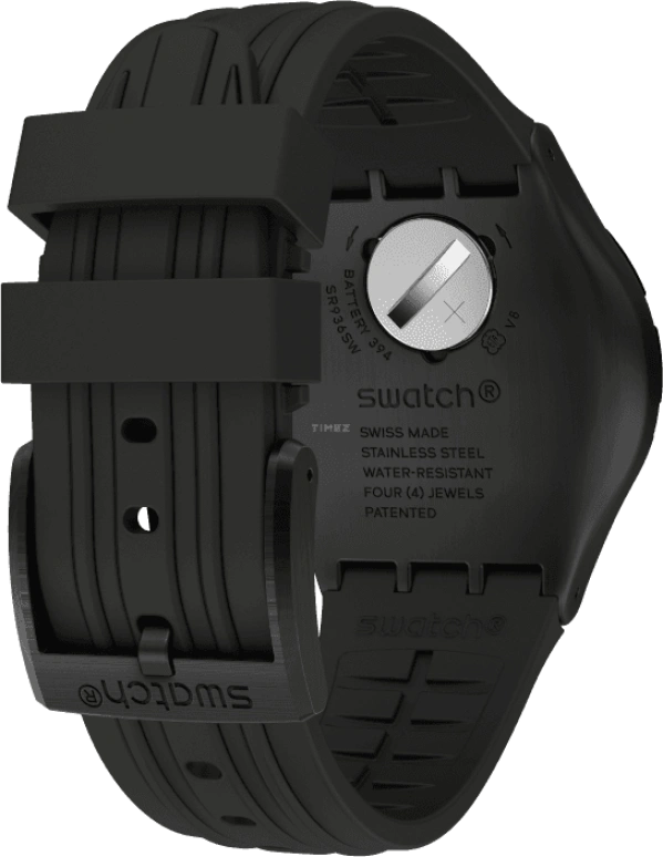 Swatch,IRONY 43x49mm,43x49mm,Black,YVB409
