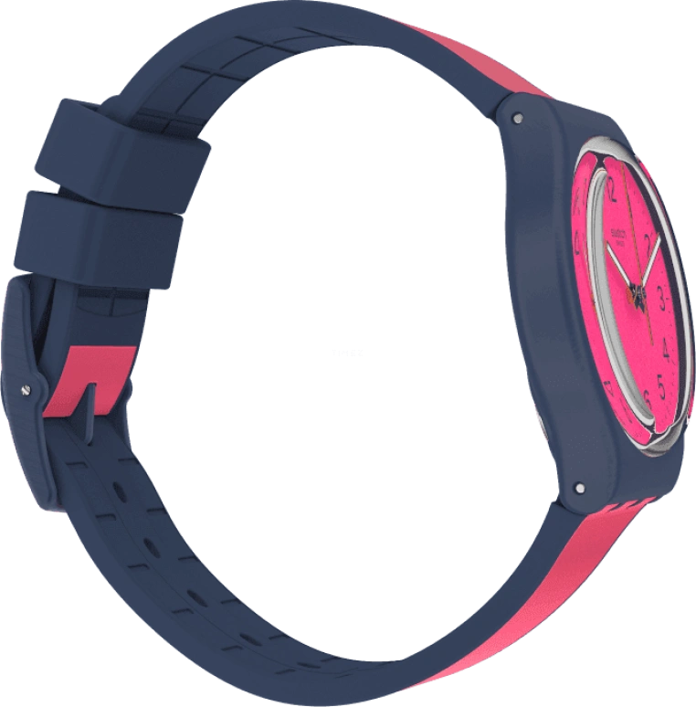 Swatch,Originals 34mm,34mm,Plastic,Pink,GN264