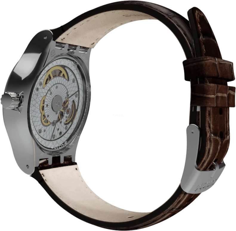 Swatch,Sistem 51 42mm,42mm,Stainless Steel,Blue,Automatic,Day,90hours,YIS404