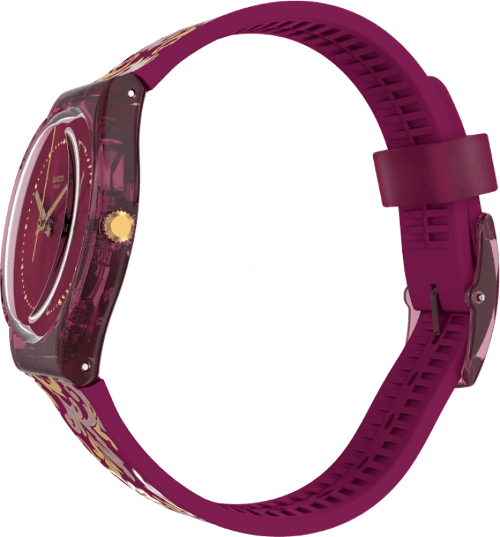 Swatch,Special Edition 34mm,34mm,Purple Red,Red,GR179