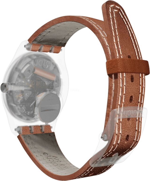 Swatch,Originals 34mm,34mm,Plastic,Blue,GE709