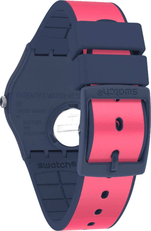 Swatch,Originals 34mm,34mm,Plastic,Pink,GN264