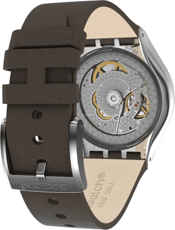 Swatch,IRONY 42mm,42mm,Blue,Open,YIZ405