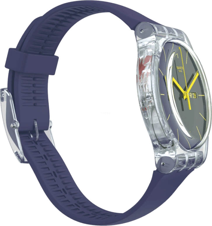 Swatch,Originals 41mm,41mm,Plastic,Purple,SUOK712