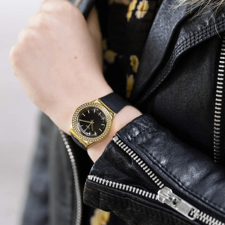Swatch,IRONY 33x0.38mm,33x0.38mm,Black,YLG141