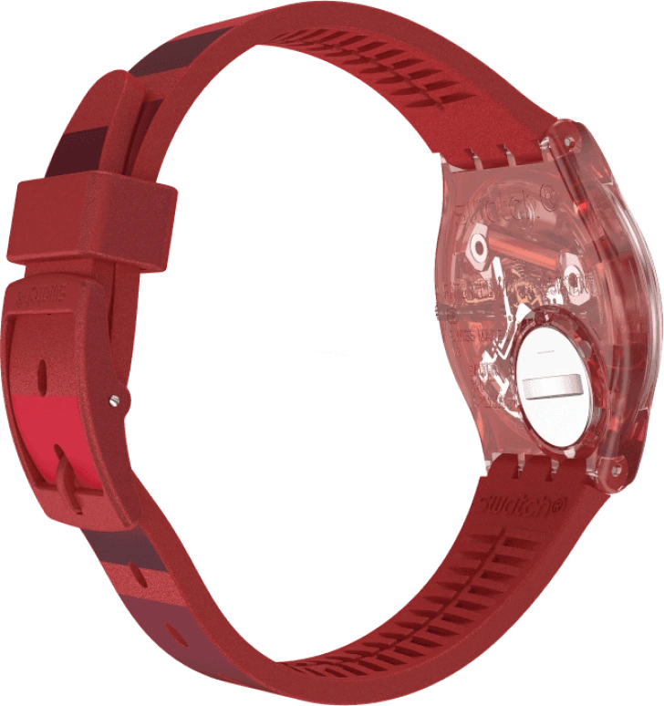 Swatch,Originals 34x39.20mm,34x39.20mm,Plastic,Red,GR406
