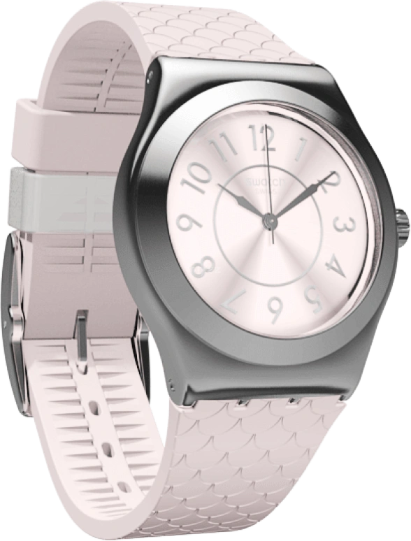 Swatch,WOMEN'S 33mm,33mm,Stainless Steel,Pink Red,Red,Quartz,Sapphire,Round,YLZ101