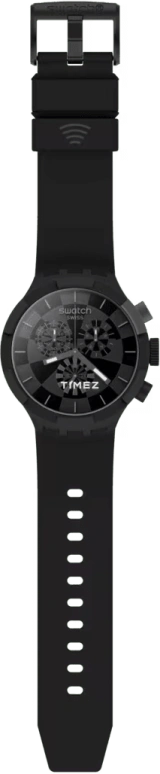 Swatch,THE BOLD 47mm,47mm,Composite,Black,Quartz,Chronograph,Round,SB02B103,SB02B103-6000