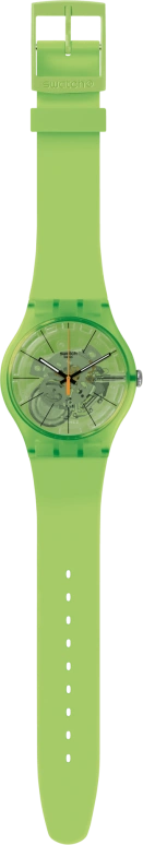 Swatch,Originals 41x47.40mm,41x47.40mm,Plastic,Green,SUOG118