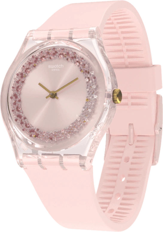 Swatch,Originals 34mm,34mm,Plastic,Pink,GP164