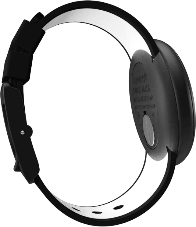Swatch,Originals 45mm,45mm,Plastic,White,PNB700