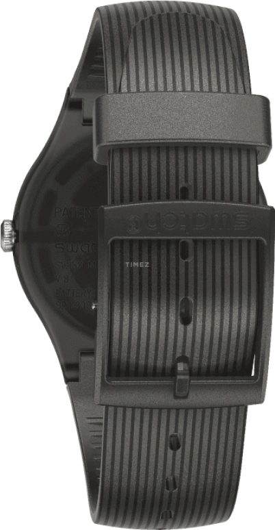 Swatch,Originals 41x47.40mm,41x47.40mm,Plastic,Black,SUOB178