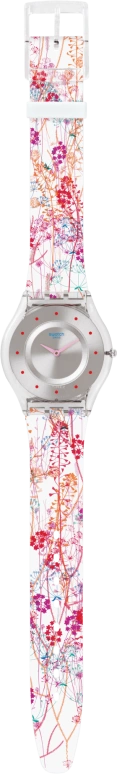 Swatch,SKIN 34mm,34mm,Plastic,Silver,SFE102