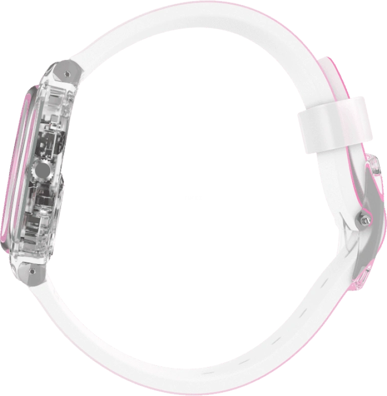 Swatch,Originals 34mm,34mm,Plastic,Pink,Sapphire,Crystal Glass,GE719
