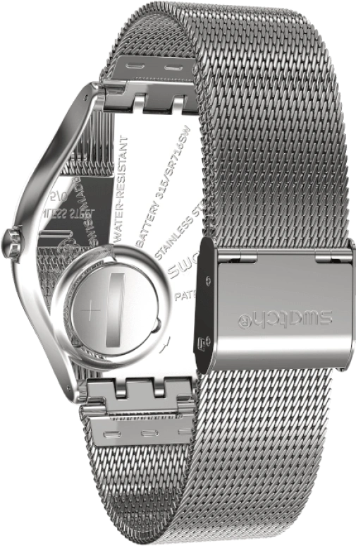 Swatch,SKIN 38mm,38mm,Sapphire,Crystal Glass,SYXS133M