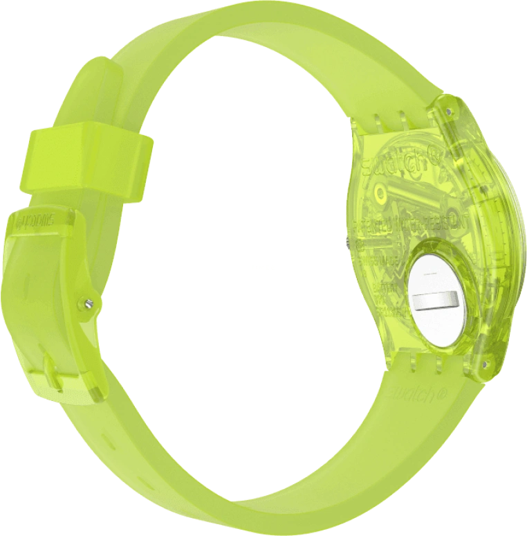 Swatch,Originals 34mm,34mm,Plastic,Green,GG227