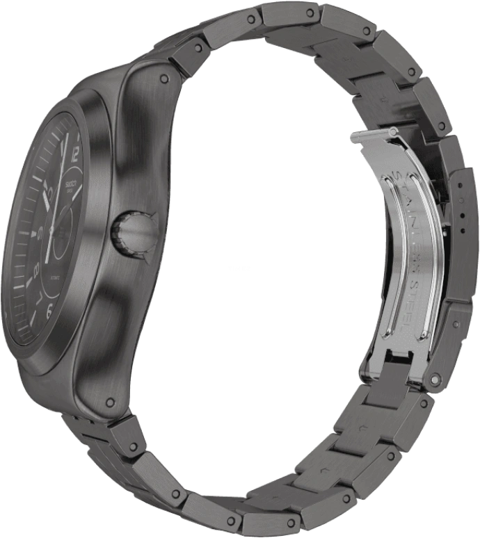 Swatch,IRONY 42mm,42mm,Stainless Steel,Open,YIM400G