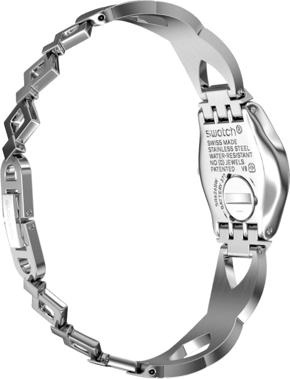 Swatch,IRONY 25mm,25mm,Stainless Steel,Silver White,YSS332G