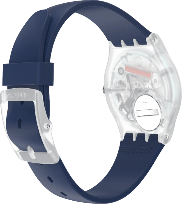 Swatch,Originals 34mm,34mm,Blue,Open,GE725