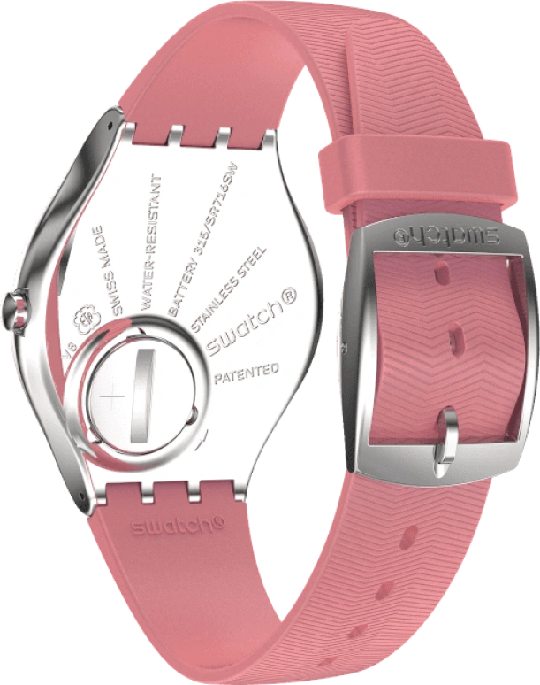 Swatch,SKIN 38mm,38mm,Pink,SYXS135