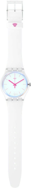 Swatch,Other 41mm,41mm,Bio-sourced,White,Quartz,Sapphire,Crystal Glass,Round,SO29K116,SO29K116-5300
